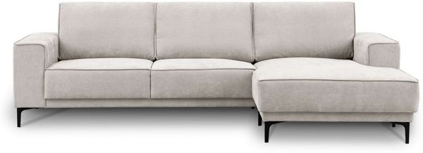 Places of Style Ecksofa Oland, 280 cm, im zeitlosem Design und hochwertiger Verabeitung