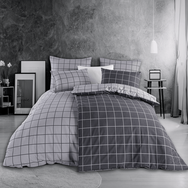 Bettwäsche Set Tia Polycotton, 135x200 / 80x80 cm, 2-teilig