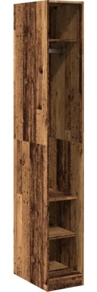 vidaXL Kleiderschrank Altholz-Optik 30x50x200 cm Holzwerkstoff 3307691