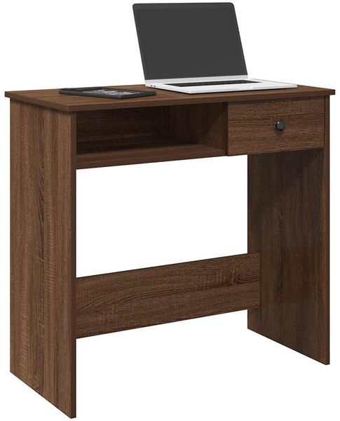 vidaXL Schreibtisch Braun Eichen-Optik 80x40x75 cm Holzwerkstoff 860478