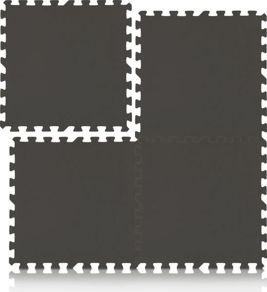 Pool-Bodenschutzmatte, Unterlegmatte zum Schutz ihres Pools, 8 Stück ( 50x50x0,4 cm ) - 2m² - Robustes Stecksystem beliebig erweiterbar Anthrazit 50x50cm (16 Stück - 4m²)