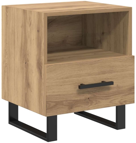 vidaXL Nachttisch Artisan-Eiche 40 x 35 x 47,5 cm Holzwerkstoff 882088