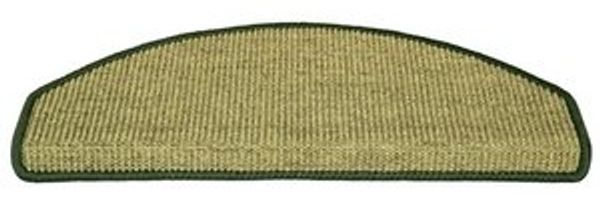 Metzker® Stufenmatte Stufenmatten Sisal New Halbrund Grün 16 Stück, halbrund, Höhe: 6 mm, Naturprodukt Bild 6