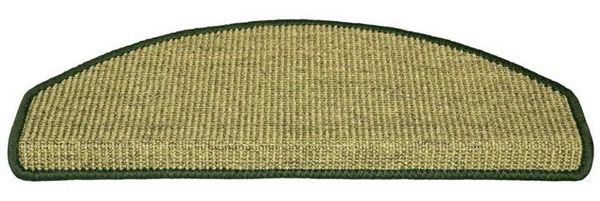 Metzker® Stufenmatte Stufenmatten Sisal New Halbrund Grün 16 Stück, halbrund, Höhe: 6 mm, Naturprodukt Bild 4