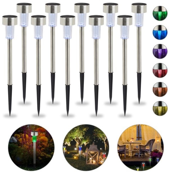 20 x LED Solarleuchte Farbwechsel 10029256