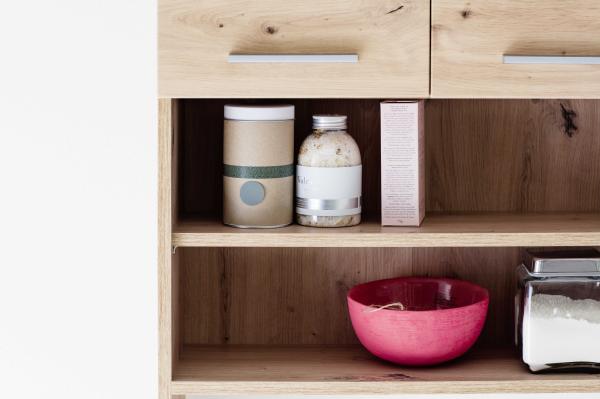 Trendteam 'Amanda' Hängeschrank, Holz, 77 x 23 x 37 cm, Eiche Bild 9