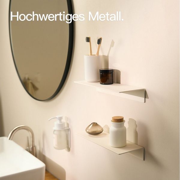 Designfabrik Hamburg Badregal DFHH KR, 1-tlg, Ohne Bohren
