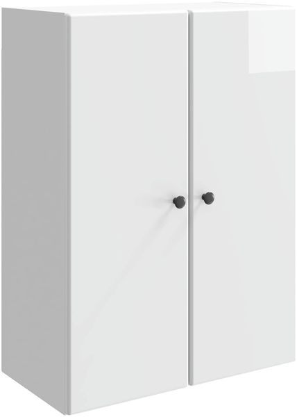 vidaXL Wandschrank Hochglanz Weiß 66 x 34,5 x 90 cm Holzwerkstoff 899079