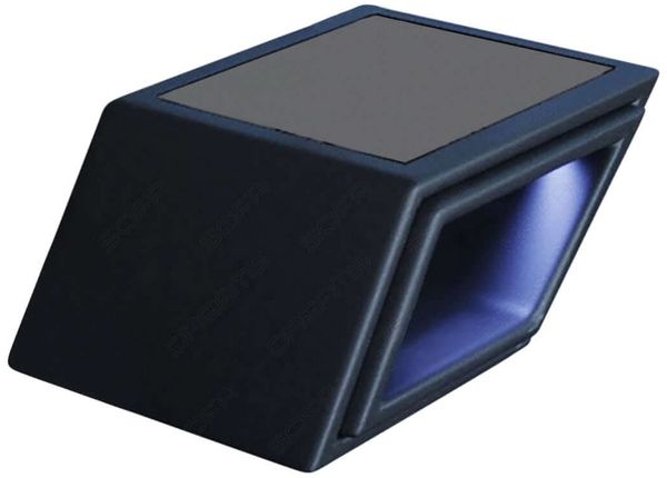 Designer Leder Couchtisch Catania – Edles Design - Echtleder - Schwarz