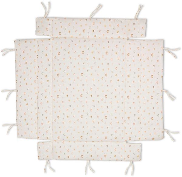 Fillikid Laufgittereinlage Jersey, Rainbow beige