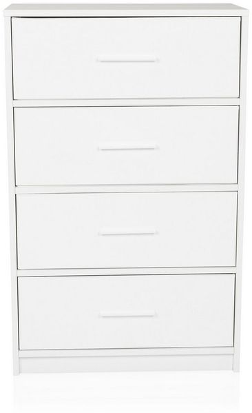 hjh LIVING Kommode ESTORIA Sideboard H/B/T: 91.5 x 58.0 x 30.0 cm, Highboard mit 4 Schubladen, Metallgriffe, Schubladenkommode Anrichte
