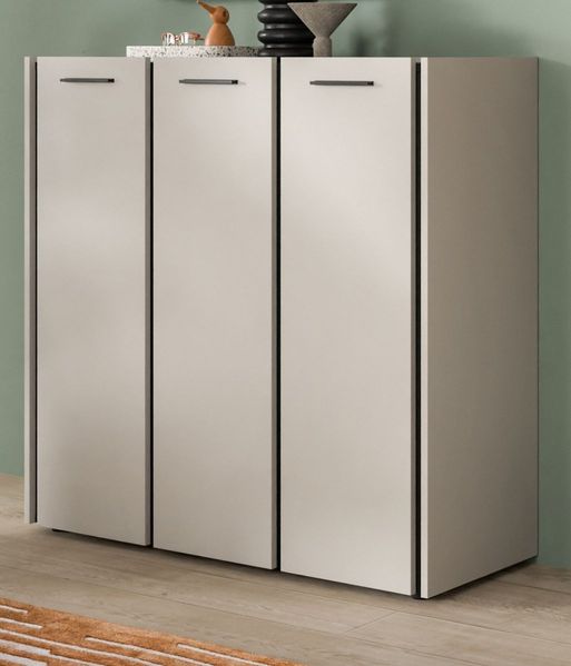 Schuhschrank Nevia in kaschmir 113 x 106 cm