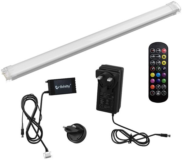 LED Stripe Weiß 80 cm mit Starterpaket Vicco