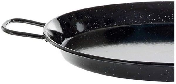 GAUMENKICK Paellapfanne Paella-Pfanne VALENCIANA D: 38cm - Stahl emailliert - zwei Griffe, Stahl (1-tlg)