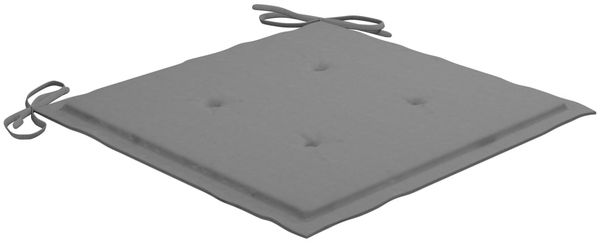 vidaXL Gartenstühle mit Kissen 2 Stk. Massivholz Akazie und Stahl 3061489 Bild 8
