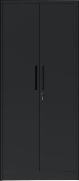 STEELSØN 'Regulus' Aktenschrank, Metall, schwarz, 165x40x80 cm, abschließbar, Metallschrank mit 5 Fächern, geeignet als Werkzeugschrank Bild 11