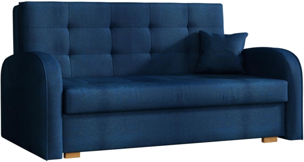 Mirjan24 'Viva Gold I' Schlafsofa, Blau, 85 x 98 x 153 cm