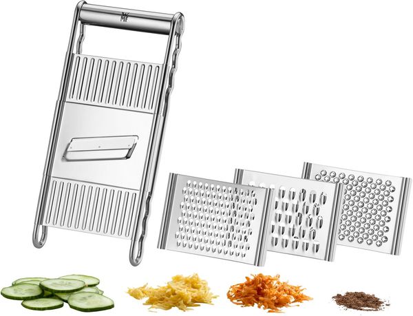 WMF Gourmet Reibe mit vier Einsätzen