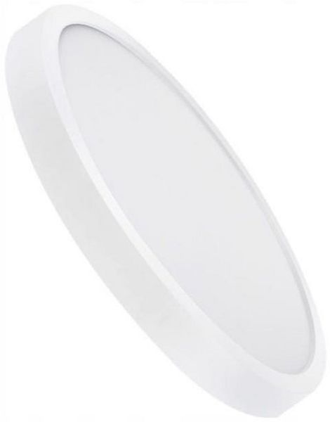 Nettlife LED Panel 15W Rund Ø18cm Flache Deckenleuchte Einbaupanel Schwarz/Weiß 3000K, LED fest integriert, für Kinderzimmer Schlafzimmer Flur Grabage