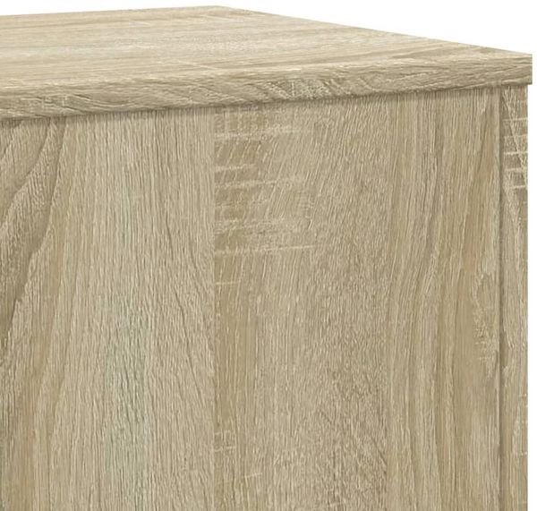 vidaXL Pflanzenständer 2 Stk. Sonoma-Eiche 33x33x100 cm Holzwerkstoff 3307884 Bild 8