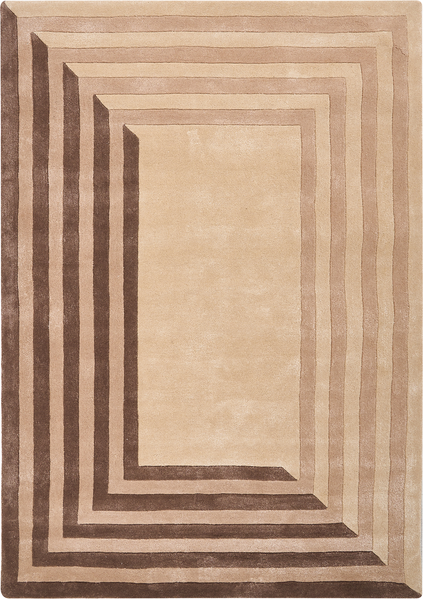 Teppich SARAI Beige 160 x 230 cm Viskose