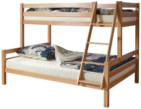 Etagenbett "Maxim" Buche massiv
