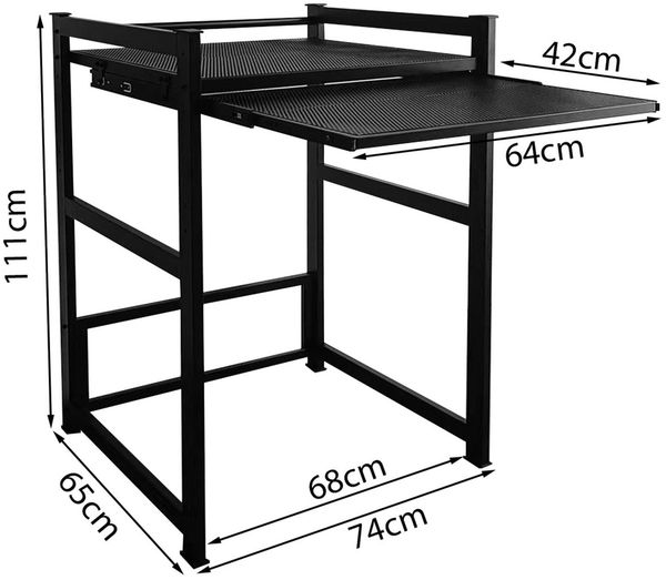 Quick Star Waschmaschinenumbauschrank Waschmaschinenregal mit / ohne Auszug Schublade