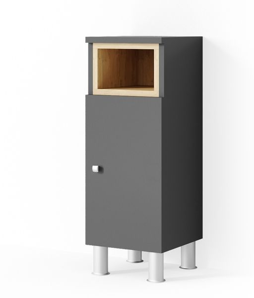 Midischrank Aquis Anthrazit 30 x 81.8 cm Vicco