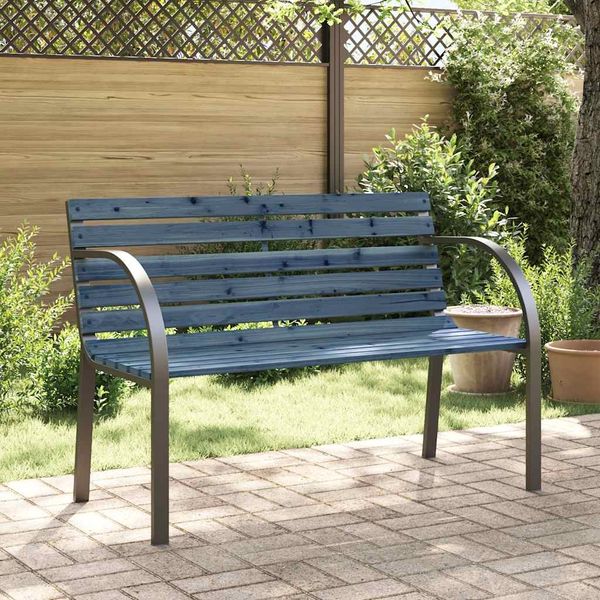 Kinder-Gartenbank | Sitzbank | Holzbank 81 cm Chinesisches Tannenholz Grau