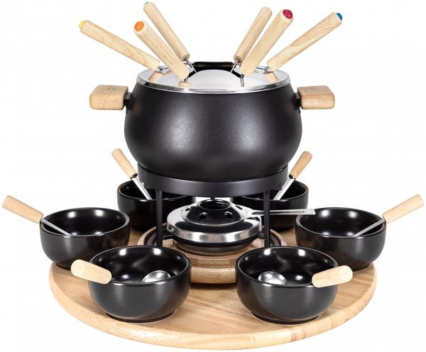 NOUVEL Fondue-Set "Mila" 21-teilig