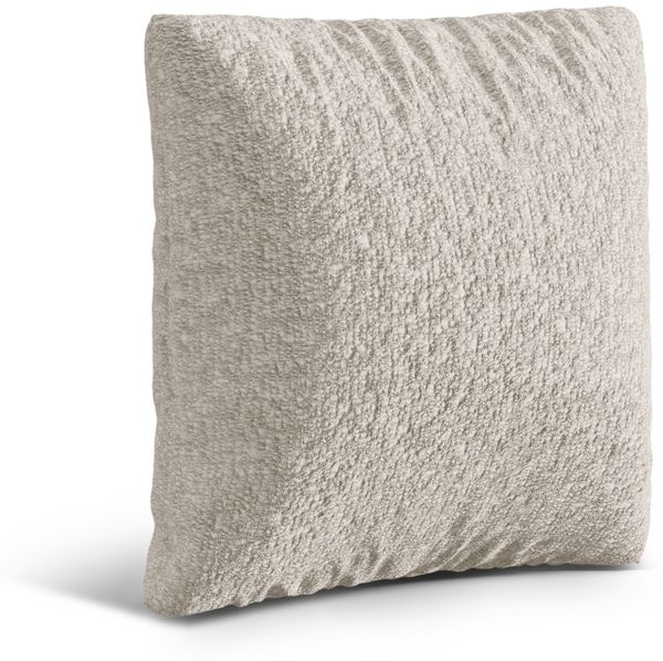 Micadoni Kissen Nuria Boucle Beige 40x40x13