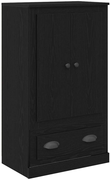 vidaXL Highboard Schwarz Eichen-Optik 60 x 35,5 x 103,5 cm 881389