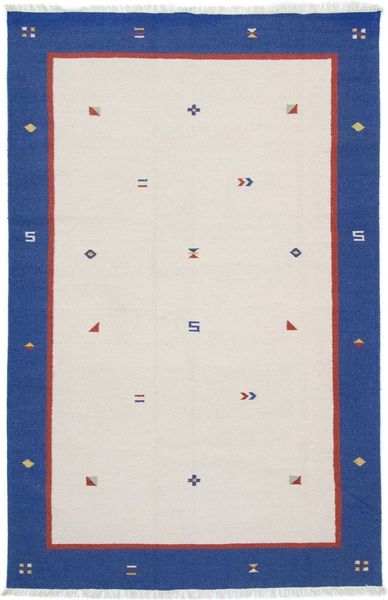 Kelim Teppich - Trendy 300x200 cm - beige