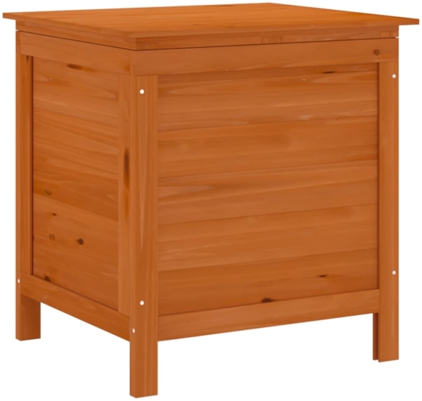 vidaXL Gartentruhe Braun 50x49x56,5 cm Massivholz Tanne 364751