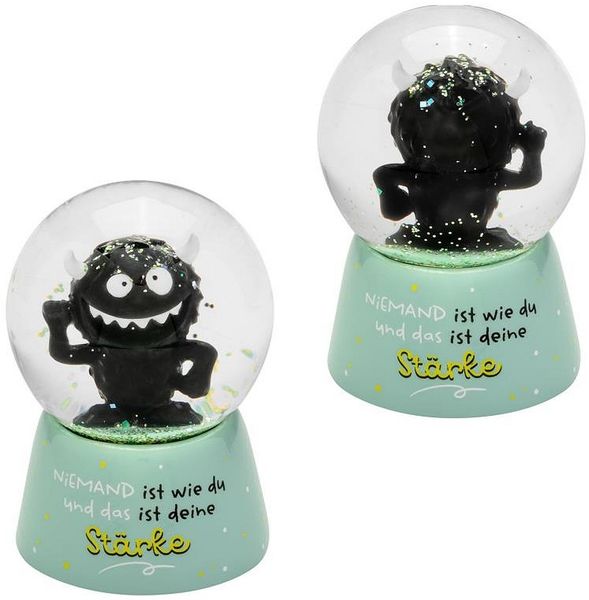 Sheepworld Traumkugel Glitzerkugel Schneekugel Geschenk MONSTER-STÄRKE 074166