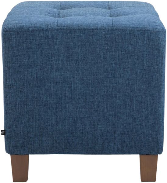CLP 2er Set Sitzhocker Pharao, antik-hell mit hochwertiger Polsterung,blau Bild 3