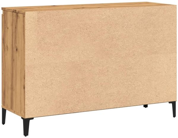 vidaXL Sideboard Artisan-Eiche 102x35x70 cm Holzwerkstoff 856487 Bild 7