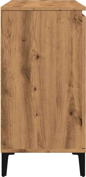 vidaXL Sideboard Artisan-Eiche 102x35x70 cm Holzwerkstoff 856487 Bild 6