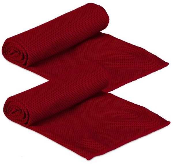 Relaxdays Kühlendes Handtuch im 2er Pack