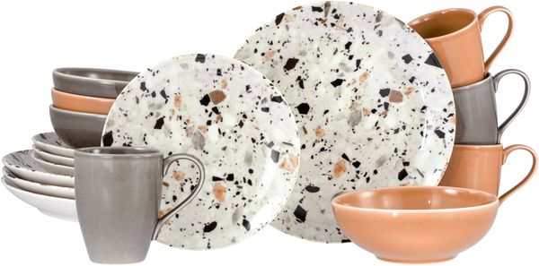 Terrazzo Mix, Kombiservice 16-tlg (mo)