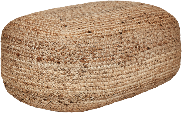 Bodenkissen ISARDA Jute Beige