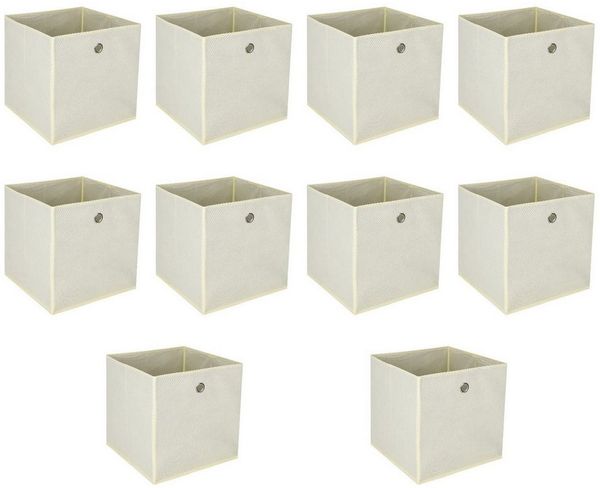 Youyijia Aufbewahrungsbox 10 Storage Boxes Folding Fabric Folding Boxes