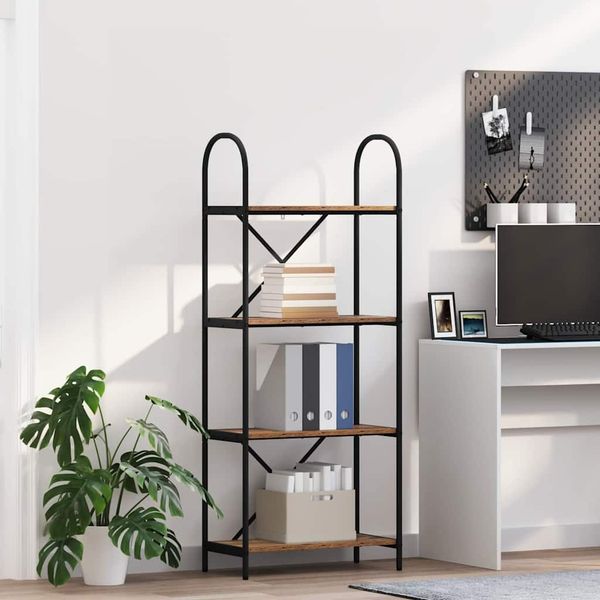 vidaXL Bücherregal Altholz 60 x 30 x 146 cm Holzwerkstoff 879915