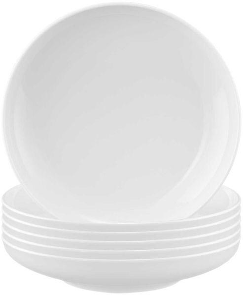 Seltmann Weiden Sento Home Suppenteller ø 21,3 cm 6er Set Weiß