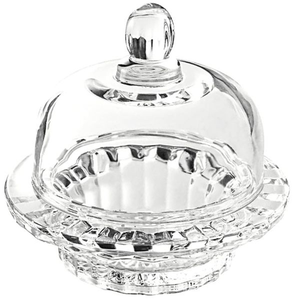 Glas-Zuckerdose mit Deckel - ø10 cm, Stilvoll & Praktisch