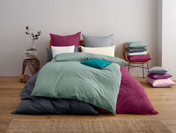 OTTO home Bettwäsche Luisa, Renforcé, 2 teilig, ab Gr. 135x200, auch in PREMIUM Qualitäten erhältlich, Streifen