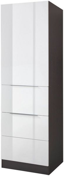 KOCHSTATION Seitenschrank KS-Brindisi 60 cm breit, 200 cm hoch, viel Stauraum