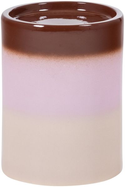 Beistelltisch Ollo - Keramik Rosa / Braun, Ø 35 x 44 cm
