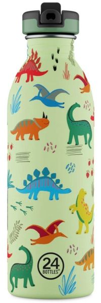 24 Bottles Trinkflasche Kids Urban Bottle Jurassic Friends 500ml
