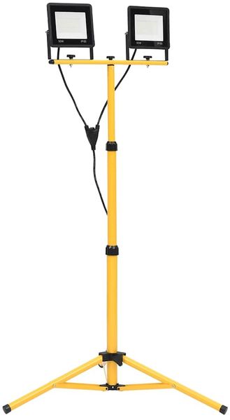 vidaXL LED-Fluter mit Stativ 2x50 W Kaltweiß 149661
